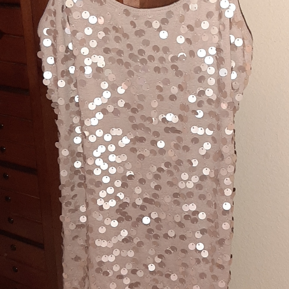 Sequin Tank Top